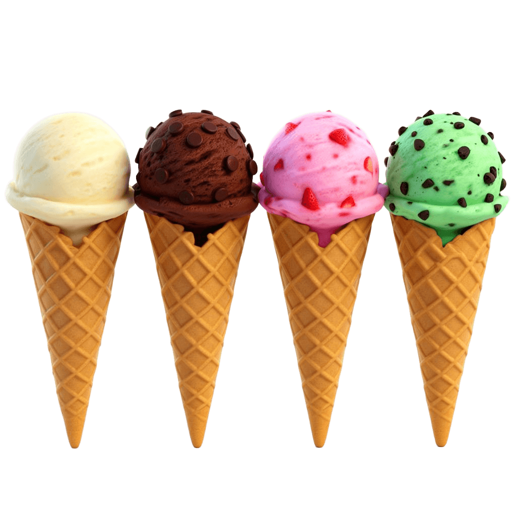 Ice cream flavors